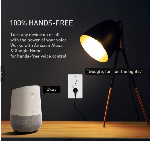 Toma Corriente Inteligente Wi-fi, Alexa, Google Home, Smart
